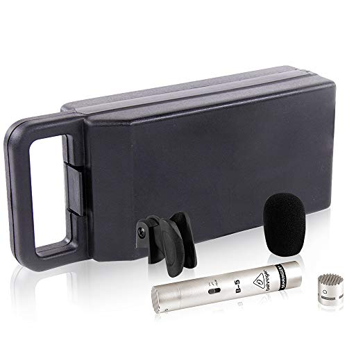 Behringer B-5 Goudkleurig gecoate condensatormicrofoon met diafragma voor in de studio met 2 verwisselbare capsules - Image 3