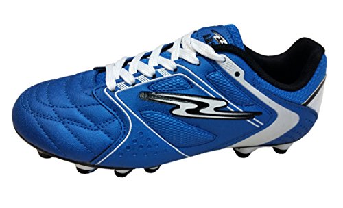 ARZA Furios Soccer Shoe Juvenile and Adult Color Royal Blue/White (2)