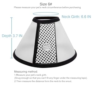 Depets Adjustable Recovery Pet Cone Ecollar for Cats Puppy Rabbit Plastic Elizabeth Protective Collar Wound Healing Practical Neck Cover Small  Medium  Cucciolini Doodles Depets adjustable recovery pet cone e collar for cats puppy rabbit plastic elizabeth protective collar wound healing practical neck cover small  medium   cucciolini doodles