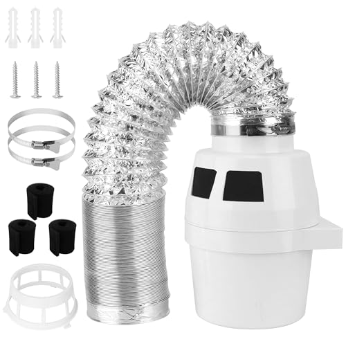 Listado de secadora de ropa gas mabe disponible en línea. 49 Oterbear - Kit de ventilación para secadora de interior 3 en 1 con manguera de ventilación de secadora, cubeta de filtro de agua para colector de pelusas, trampa de pelusa para...