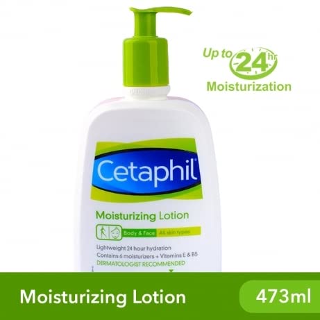 Cetaphil Moisturizing Lotion, All Skin Types, 16 Fl Oz