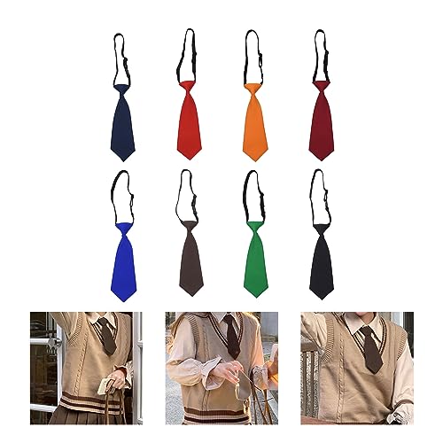Dapper Boys' School Uniform Tie Children's Necktie For Weddings Preepy Look Girls' School Uniform Tie2