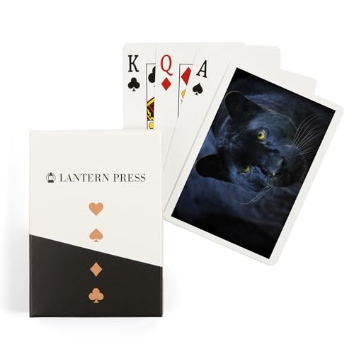 Lantern Press Black Panther, 52 cartas Poker
