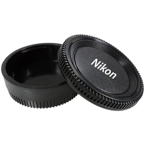 Image of MOSTOS - Single Lens Rear Cap Compatiable for Nikon D7500 D7200 D7100 D7000 D5600 D5300 D5200 D5100 D3500 D3400 D3300 D3200 D3100 More Nikon F Mount DSLR
