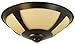 Craftmade LK204CFL-BN, Craftsman Style Bowl Light Kit with Opal White Glass, Brushed Nickel