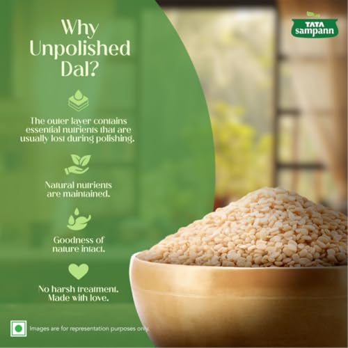 Image of Tata Sampann Unpolished Urad Dal (Split), 1kg