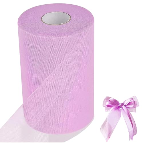 Tüll Rolle 15cm X 91m - Roter Tüllstoff Für DIY Tutu Röcke & Partydekoration