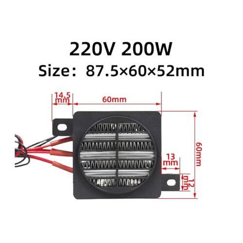 Calefactor Eléctrico Convección 200W 220V miniatura 6