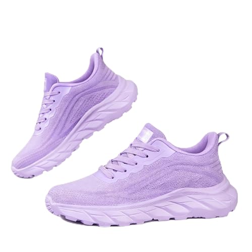 Image of Womens Tennis Shoes Sneakers Walking Running Gym Athletic Slip Resistant Shoes Casual Workout Shoes for Women Lightweight Breathable Comfortable
