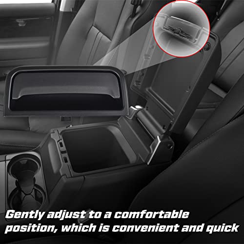 BJYXSHOP Black Center Console Armrest Latch Handle Replacement for 2014 2015 2016 2017 2018 2019 2020 Chevy Silverado Suburban Tahoe GMC Sierra Yukon,22861304