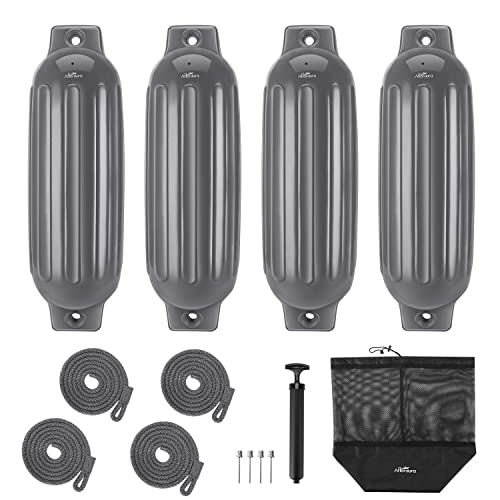 Affordura Boat Fender 4 Pack Boat Bumpers Fenders