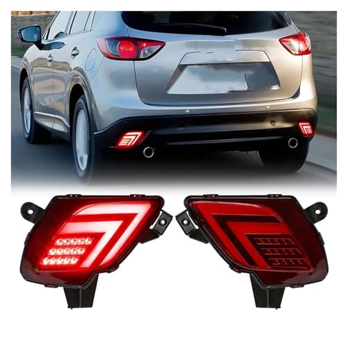 Reflector LED Mazda CX5 parachoques trasero con luces dinámicas de aviso 4