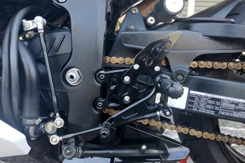 Commandes Reculées CBR 600RR PC40 AVDB Moto Racing Noires
