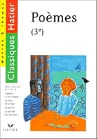 Recueil de poèmes 3e 2218726734 Book Cover