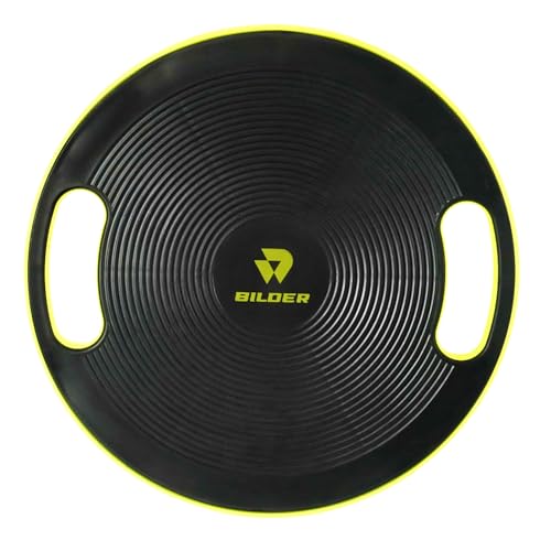BILDER - Rundes Balance Board mit Griffen, Propriozeptives Brett mit rutschfester Oberfläche - Verbessert Kraft und Koordination, Fitnessgeräte für Zuhause Büro, geeignet für Pilates, Yoga und Fitness BILDER - Rundes Balance Board mit Griffen, Propriozeptives Brett mit rutschfester Oberfläche - Verbessert Kraft und Koordination, Fitnessgeräte für Zuhause Büro, geeignet für Pilates, Yoga und Fitness