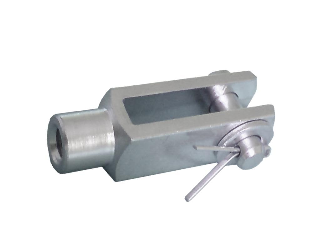 1 Stück - Gabelkopf M12-12x48 mit Splintbolzen - DIN71752  