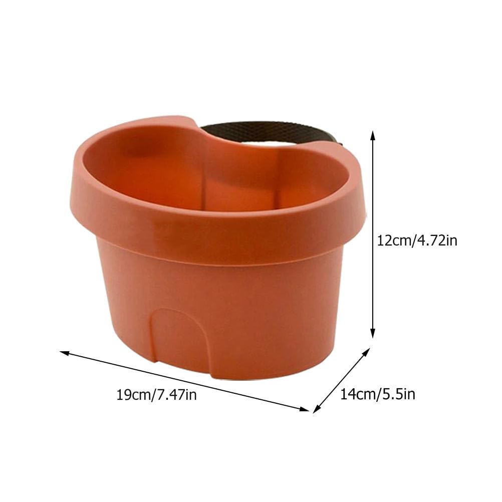 VANZACK Wandblumentopf Aus Kunststoff – HäNgender Blumenhalter 19X14Cm FüR Innen Und AußEn Praktischer Pflanztopf Zur Dekoration Und Aufbewahrung