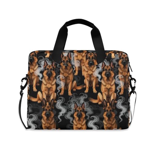 Bolso para portátil 15.6" con asa y correa gris