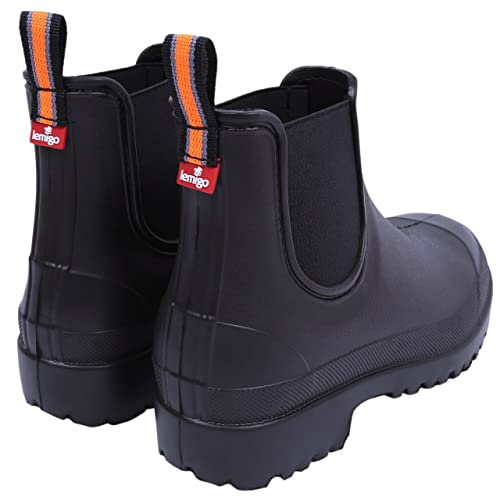 Stivali da pioggia neri per uomo CHUCK LEMIGO 43