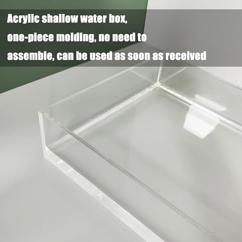 Boîte d'affichage en acrylique transparent pour accessoires de décoration et design