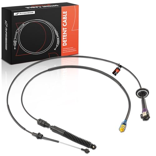 A-Premium 2Pcs Automatic Transmission Gearshift Control Cable Compatible with Chevrolet & GMC Models - Silverado 1500/2500/3500, Sierra 1500/2500/3500-78.54 & 66.26 inches, 4WD, Gear Shifter Cable by A-Premium - Image 8