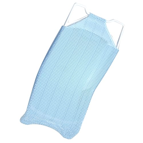 Image of Baby Bath Seat Support Net Non Slip Mesh Cushion Portable for Newborns to Toddlers (Sky Blue)