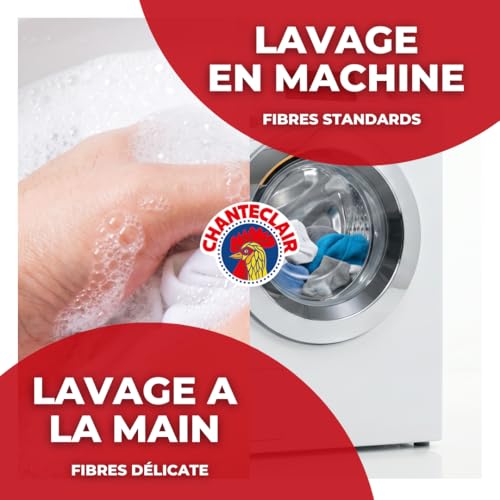Chanteclair - Lessive Liquide Marseille 40 Lavages 3x1800 ml – vue 4