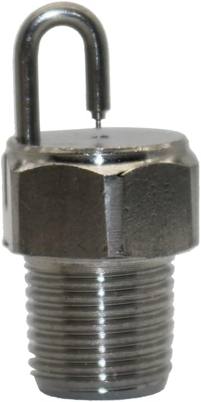 2 Pcs 1/8 Inch Male Thread Ruby Impact Pin Misting Nozzles Garden Irrigation Fogging Humidifying Atomization Sprayers Sprinklers(0.3mm)