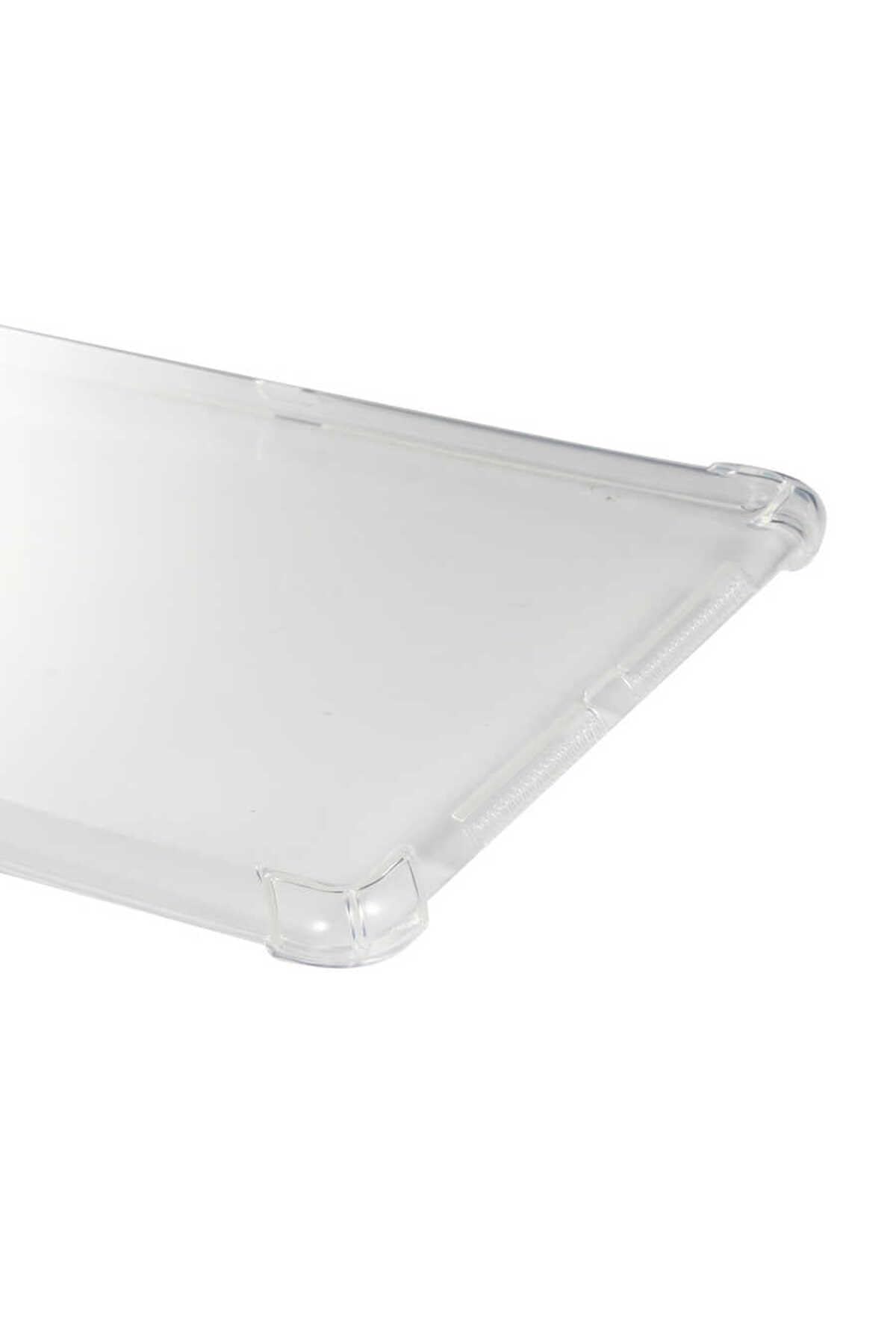 CONSTRAIN - iPad ile Uyumlu 9.7 2017 (5.Nesil) Kılıf SBT Tablet Nitro Anti Shock Silikon Kapak - Renksiz