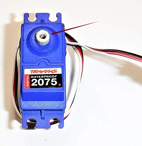 Aluminum Servo Saver 18Mm For Stock Plastic 25T Output Gear Ajustable Hi-Torque Servo Arm Black #TOP4