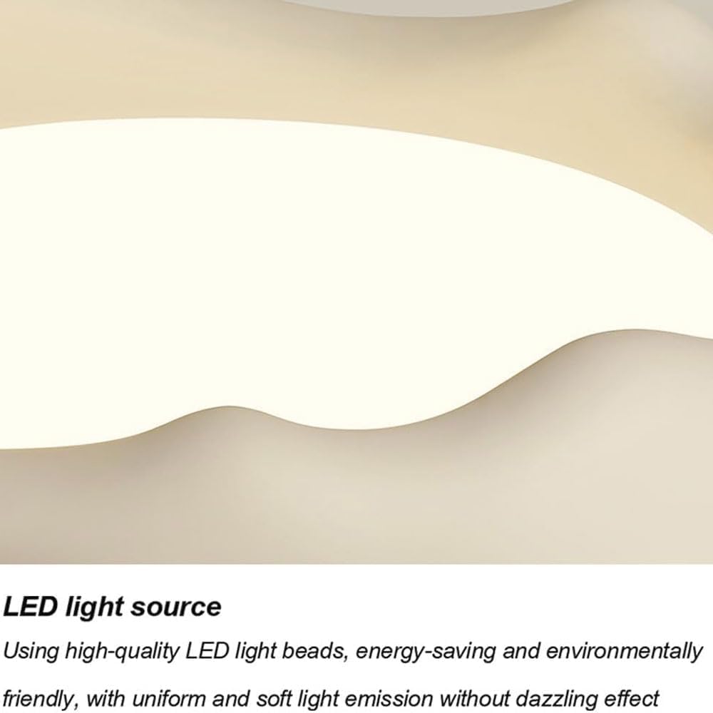 18W LED Flush Mount Ceiling Light, 13.8 Inch Ultra-Thin Circular Ceiling Lamp with Three Color Dimming, Modern Resin Fixture for Bedroom, Living Room, Dining Room, Kitchen