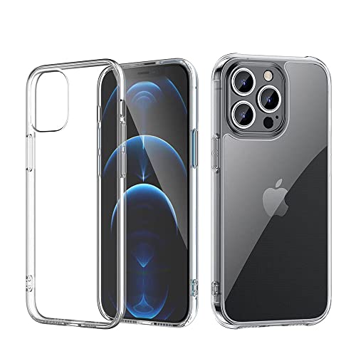 for iphone 13 pro 用のケース for iphone 13 pro  用のカバー クリア ソフト シリコンケース 薄型 柔らかい手触 落下防止 TPU材质 for iphone 13 pro  用の全面保護カバー