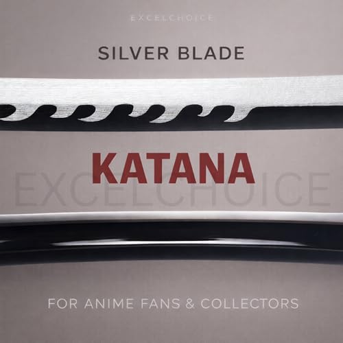 Image of EXCELCHOICE Demon Slayer Tanjiro Katana Sword - Fire God Tanjiro x Rengoku Flame Anime Replica, 104 cm Life Size Bamboo Silver Blade Wood Katana (Single Layer Stand Included) 2026 Model Anime Gift