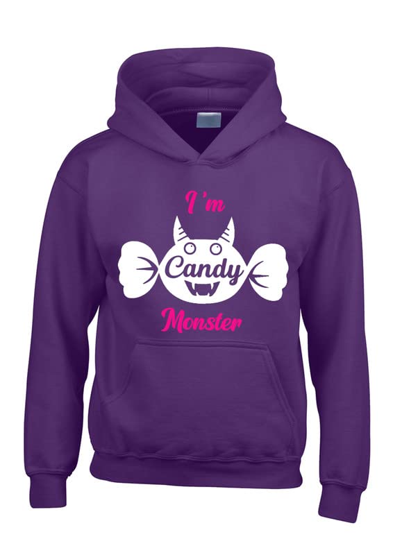 Sweat à capuche I'm Candy Monster idéal pour vos sorties urbaines de week-end