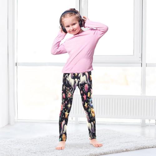 Toddler Girls Leggings Printed Yoga Pants Leggings Adorable Unicorns for Kids4