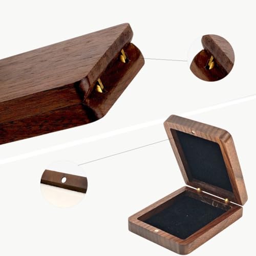 Boîte de présentation de badges élégants pour décorer votre bureau