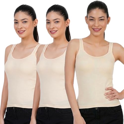 Image of Camisole Tank Top for Women | Ultra-Soft Pure Cotton Innerwear