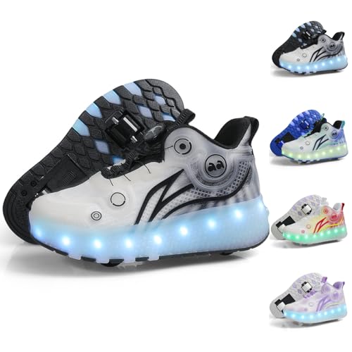 Chaussures à roulettes pour le multisport outdoor de nuit comme de jour