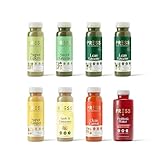 PRESS Healthfoods Intermediate 3-Day Juice Cleanse (24 Juices) | Meal Replacement for Diet | Low-Carb Celery, Green & Apple Juice, Milk & Water for Women & Men