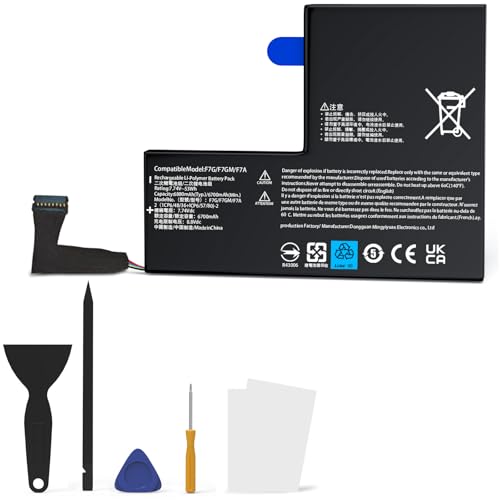FJP Replacement Battery for Steam Deck OLED (F7G) and LCD (F7A / F7GM) Handheld Gaming Console 7.74V 53Wh 6880mAh Battery Pack with Repair Tool Kit