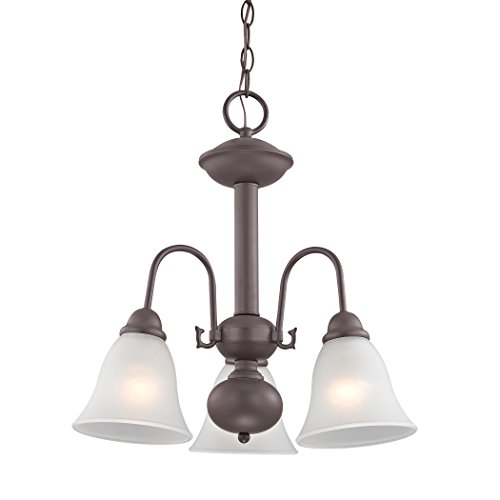 Cornerstone Lighting 1903CH/10 Thomas Lighting Bellingham 3-Light Chandelier, 19