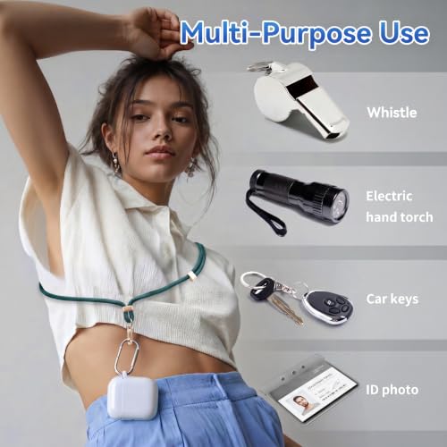 Image of VVAAGG Cell Phone Lanyard for iPhone Crossbody Phone Strap | Adjustable Neck Wrist Strap Anti Theft Long Lanyard Travel Essential for Women Most iPhone and Android Smartphones
