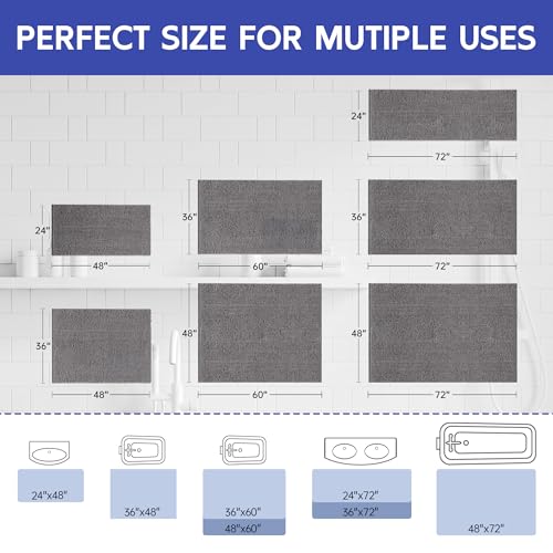 Amyracel Bathroom Rugs Mat 36x60, Thick Soft Quick Dry Absorbent by Amyracel - Used condition - Image 2
