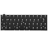 bm43 RGB 43 Keys 40% Custom Mechanical Keyboard PCB Programmed VIA qmk firmware with RGB Bottom...