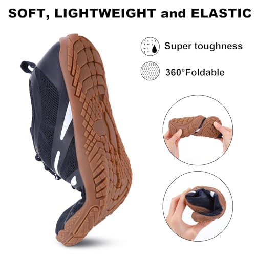 Image of Hike Barefoot Shoes for Men and Women, Professional Water Shoes, Barefoot Hiking Shoes for Travel, Wide Toe Box, Non-Slip, Breathable, No Dropping