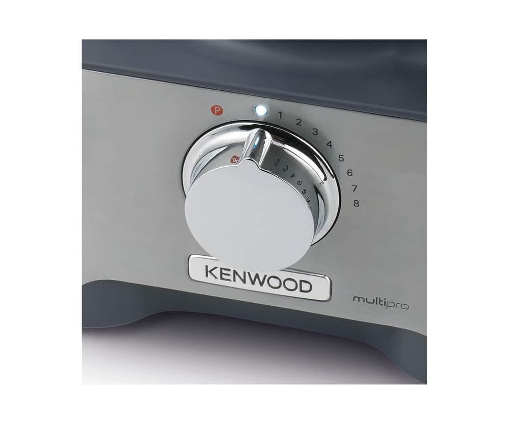 Kenwood FDM780BA MultiPro Classic Food Processor, Robot da Cucina con Frullatore, 1000 W, 3 Litri, Metallo Pressofuso, Argento