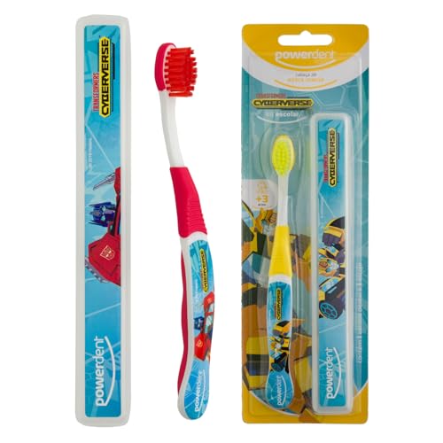 Powerdent - Kit Escolar Powerdent Transformers Esc + 3 Anos Com Estojo-2322