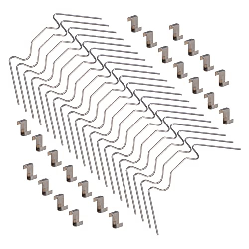 Toddmomy 100piezas Clip De Acristalamiento De Invernadero Clips De Fijación De Alta Resistencia y Seguridad