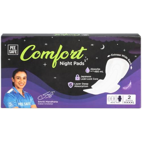 Image of Pee Safe Comfort Night Pads XXXXL 2 Pads - 405mm | 76% Longer