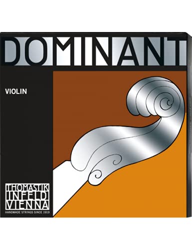 Cordes Thomastik Violon Dominant Noyau plein nylon La Alu. Filé. 4/4; Souple Cover